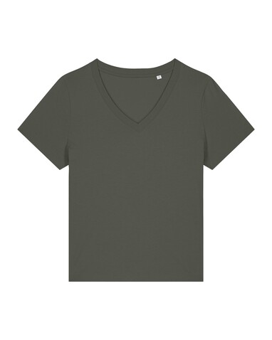 Stella Isla - Das Damen-T-Shirt mit V-Ausschnitt - Khaki - XXL bedrucken, Art.-Nr. STTW176C2232X Stella Isla - Das Damen-T-Shirt mit V-Ausschnitt - Khaki - XXL bedrucken, Art.-Nr. STTW176C2232X