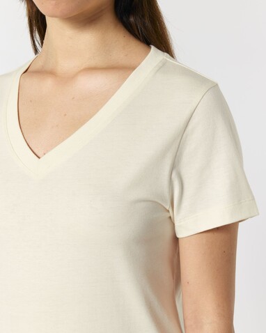 Stella Isla - Das Damen-T-Shirt mit V-Ausschnitt - Natural Raw - XL bedrucken, Art.-Nr. STTW176C0541X Stella Isla - Das Damen-T-Shirt mit V-Ausschnitt - Natural Raw - XL bedrucken, Art.-Nr. STTW176C0541X