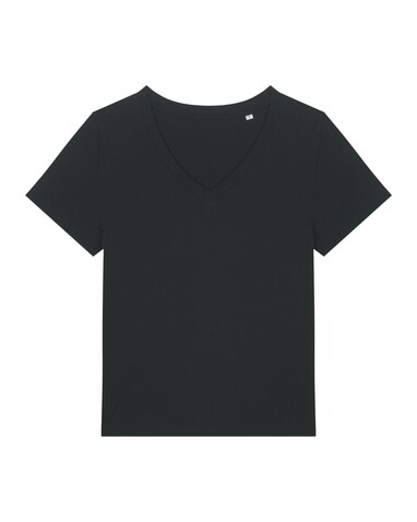Stella Isla - Das Damen-T-Shirt mit V-Ausschnitt - Black - L bedrucken, Art.-Nr. STTW176C0021L Stella Isla - Das Damen-T-Shirt mit V-Ausschnitt - Black - L bedrucken, Art.-Nr. STTW176C0021L