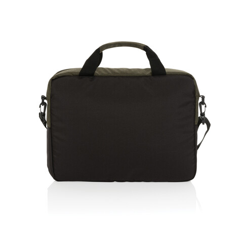 Kazu AWARE™ 15,6&quot; RPET Laptop-Tasche grün bedrucken, Art.-Nr. P732.177