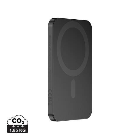 Urban Vitamin Burbank 3000mAh Powerbank aus RCS Plastik/Alu schwarz bedrucken, Art.-Nr. P322.811