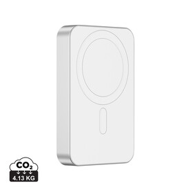 Urban Vitamin Compton 10000mAh Powerbank aus RCS Plastik/Alu silber bedrucken, Art.-Nr. P322.842