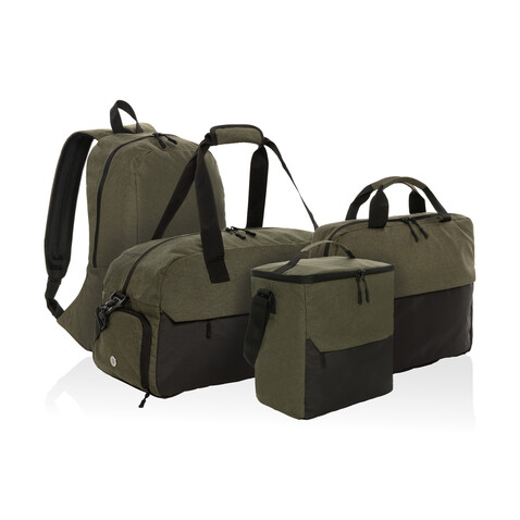 Kazu AWARE™ RPET Weekend-Duffel-Bag grün bedrucken, Art.-Nr. P707.207