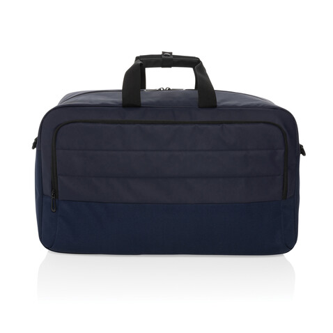 Armond AWARE™ RPET Weekend-Duffel navy blau bedrucken, Art.-Nr. P707.245