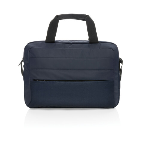Armond AWARE™ RPET 15.6&quot; Laptop-Tasche navy blau bedrucken, Art.-Nr. P732.225