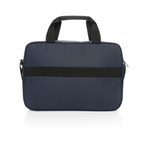 Armond AWARE™ RPET 15.6&quot; Laptop-Tasche navy blau bedrucken, Art.-Nr. P732.225