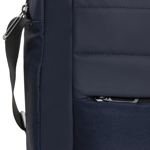 Armond AWARE™ RPET 15.6&quot; Laptop-Tasche navy blau bedrucken, Art.-Nr. P732.225