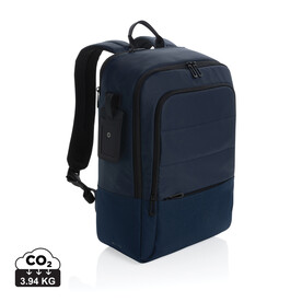 Armond AWARE™ RPET 15.6" Deluxe Laptop-Rucksack navy blau bedrucken, Art.-Nr. P763.285 Armond AWARE™ RPET 15.6" Deluxe Laptop-Rucksack navy blau bedrucken, Art.-Nr. P763.285