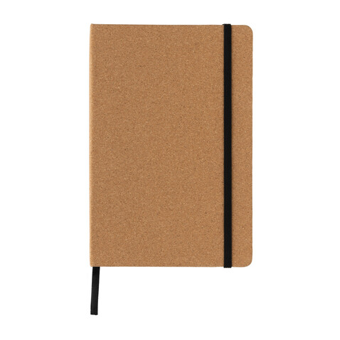 Stoneleaf A5 Notizbuch aus Kork und Steinpapier braun bedrucken, Art.-Nr. P774.589