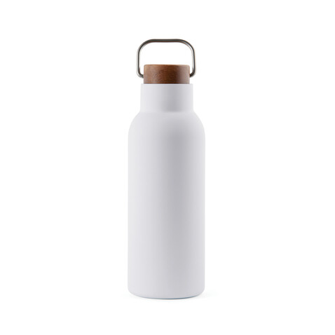 VINGA Ciro RCS recycelte Vakuumflasche 580ml weiß bedrucken, Art.-Nr. V430023 VINGA Ciro RCS recycelte Vakuumflasche 580ml weiß bedrucken, Art.-Nr. V430023