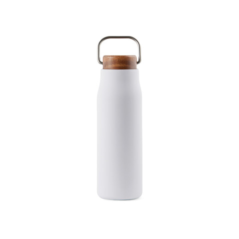 VINGA Ciro RCS recycelte Vakuumflasche 300ml weiß bedrucken, Art.-Nr. V430043