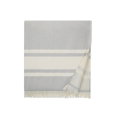 VINGA Tolo Hamam-Frottierhandtuch grau, off white bedrucken, Art.-Nr. V450202