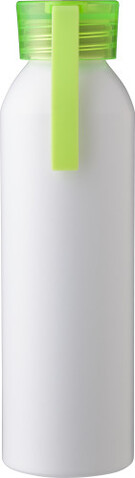 Recycelte Aluminiumflasche (650 ml) Ariana – Limettengrün bedrucken, Art.-Nr. 019999999_1014891