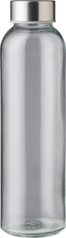 Glas-Trinkflasche (500 ml) Maxwell – transparent bedrucken, Art.-Nr. 970999999_1015124