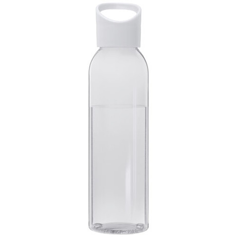 Sky 650 ml Sportflasche aus recyceltem Kunststoff, weiss bedrucken, Art.-Nr. 10077701