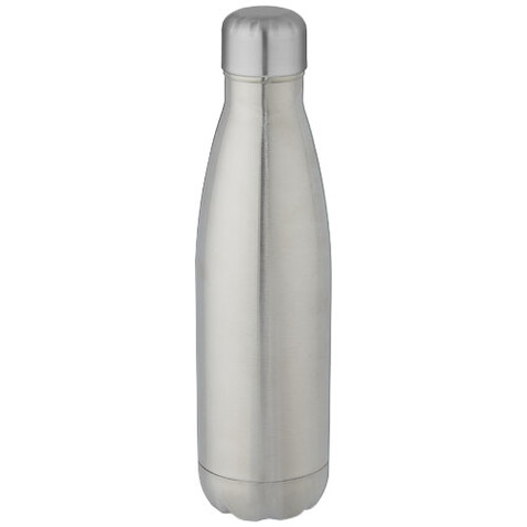 Cove 500 ml RCS-zertifizierte vakuumisolierte Edelstahlflasche, silber bedrucken, Art.-Nr. 10079081