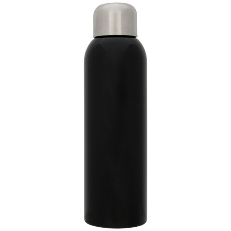 Guzzle 820 ml RCS-zertifizierte Sportflasche aus Edelstahl, schwarz bedrucken, Art.-Nr. 10079190