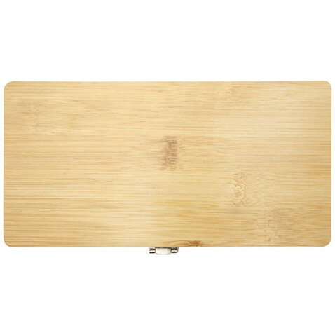 Rivet 19-teiliges Werkzeugset aus Bambus und recyceltem Kunststoff, natur bedrucken, Art.-Nr. 10457806 Rivet 19-teiliges Werkzeugset aus Bambus und recyceltem Kunststoff, natur bedrucken, Art.-Nr. 10457806