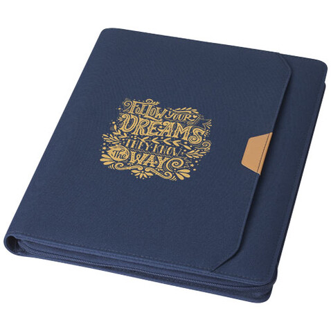 Nomumi A4 Schreibmappe, navy bedrucken, Art.-Nr. 10787055