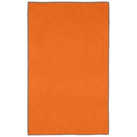 Pieter ultraleichtes und schnell trocknendes GRS Handtuch 30 × 50 cm, orange bedrucken, Art.-Nr. 11332231