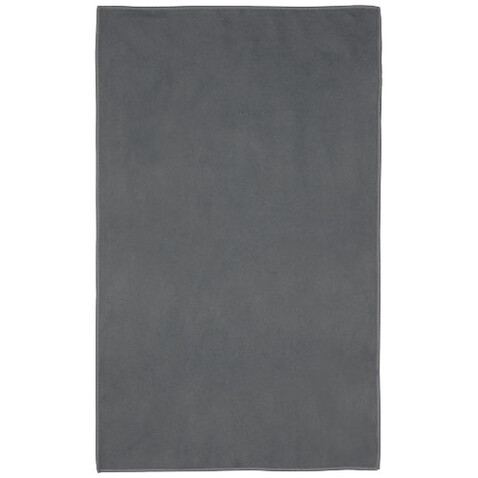 Pieter ultraleichtes und schnell trocknendes GRS Handtuch 30 × 50 cm, grau bedrucken, Art.-Nr. 11332282