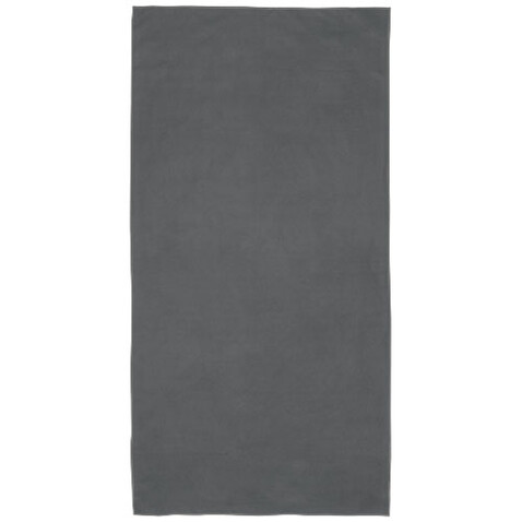 Pieter ultraleichtes und schnell trocknendes GRS Handtuch 50 × 100 cm, grau bedrucken, Art.-Nr. 11332382
