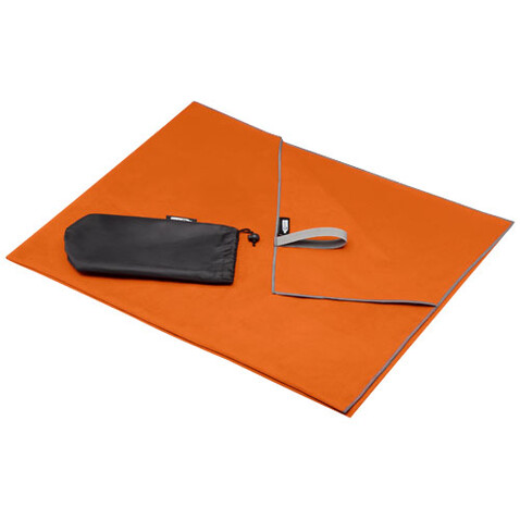 Pieter ultraleichtes und schnell trocknendes GRS Handtuch 100 × 180 cm, orange bedrucken, Art.-Nr. 11332431