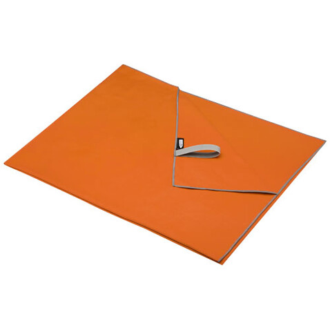 Pieter ultraleichtes und schnell trocknendes GRS Handtuch 100 × 180 cm, orange bedrucken, Art.-Nr. 11332431