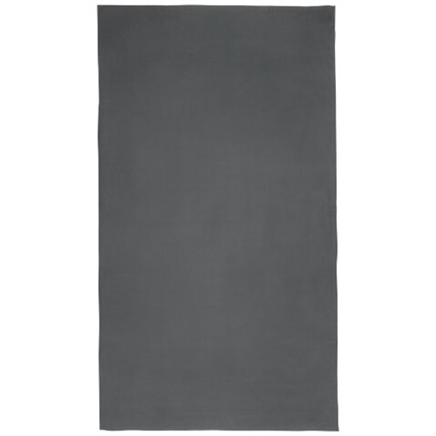 Pieter ultraleichtes und schnell trocknendes GRS Handtuch 100 × 180 cm, grau bedrucken, Art.-Nr. 11332482