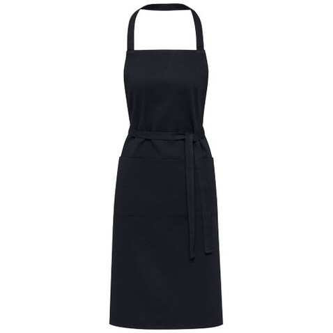 Shara 240 g/m2 Aware™ recycelte Schürze, navy bedrucken, Art.-Nr. 11333255