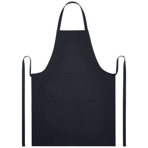Shara 240 g/m2 Aware™ recycelte Schürze, navy bedrucken, Art.-Nr. 11333255