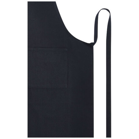 Shara 240 g/m2 Aware™ recycelte Schürze, navy bedrucken, Art.-Nr. 11333255
