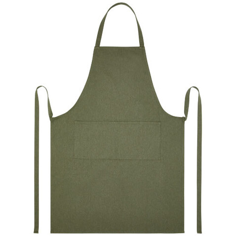 Shara 240 g/m2 Aware™ recycelte Schürze, grün bedrucken, Art.-Nr. 11333261