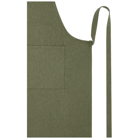 Shara 240 g/m2 Aware™ recycelte Schürze, grün bedrucken, Art.-Nr. 11333261