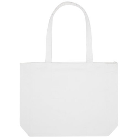 Weekender 500 g/m² Aware™ recycelte Tragetasche, weiss bedrucken, Art.-Nr. 12071201