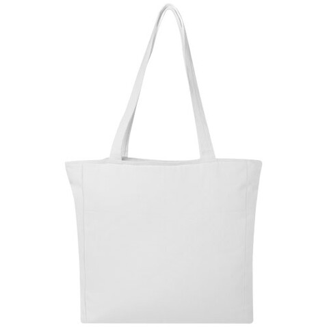 Weekender 500 g/m² Aware™ recycelte Tragetasche, weiss bedrucken, Art.-Nr. 12071201