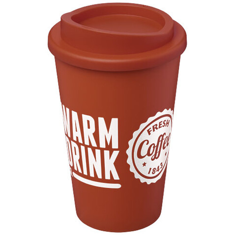 Americano® 350 ml Isolierbecher, Brick bedrucken, Art.-Nr. 21000192 Americano® 350 ml Isolierbecher, Brick bedrucken, Art.-Nr. 21000192