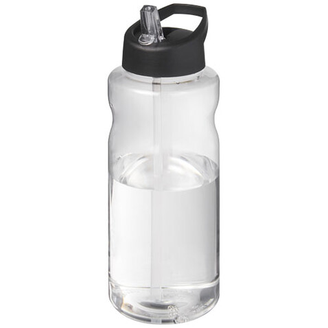 H2O Active® Big Base 1L Sportflasche mit Ausgussdeckel, schwarz bedrucken, Art.-Nr. 21017690 H2O Active® Big Base 1L Sportflasche mit Ausgussdeckel, schwarz bedrucken, Art.-Nr. 21017690