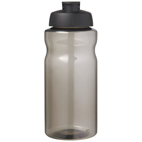 H2O Active® Eco Big Base 1L Sportflasche mit Klappdeckel, kohle, schwarz bedrucken, Art.-Nr. 21017884 H2O Active® Eco Big Base 1L Sportflasche mit Klappdeckel, kohle, schwarz bedrucken, Art.-Nr. 21017884