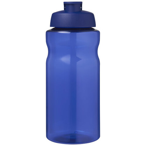 H2O Active® Eco Big Base 1L Sportflasche mit Klappdeckel, blau, blau bedrucken, Art.-Nr. 21017892 H2O Active® Eco Big Base 1L Sportflasche mit Klappdeckel, blau, blau bedrucken, Art.-Nr. 21017892