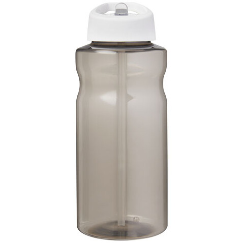 H2O Active® Eco Big Base 1L Sportflasche mit Ausgussdeckel, kohle, weiss bedrucken, Art.-Nr. 21017991 H2O Active® Eco Big Base 1L Sportflasche mit Ausgussdeckel, kohle, weiss bedrucken, Art.-Nr. 21017991
