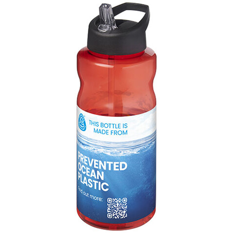 H2O Active® Eco Big Base 1L Sportflasche mit Ausgussdeckel, rot, schwarz bedrucken, Art.-Nr. 21017995 H2O Active® Eco Big Base 1L Sportflasche mit Ausgussdeckel, rot, schwarz bedrucken, Art.-Nr. 21017995