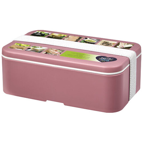MIYO Renew Lunchbox, rosa, weiss bedrucken, Art.-Nr. 21018141 MIYO Renew Lunchbox, rosa, weiss bedrucken, Art.-Nr. 21018141