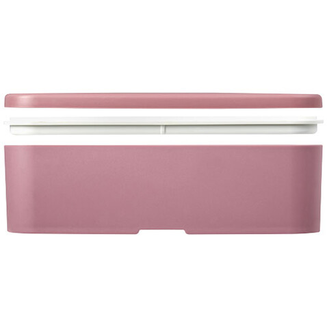 MIYO Renew Lunchbox, rosa, weiss bedrucken, Art.-Nr. 21018141 MIYO Renew Lunchbox, rosa, weiss bedrucken, Art.-Nr. 21018141