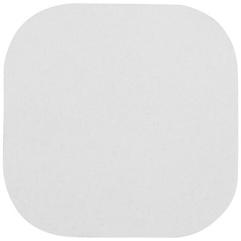 Sticky-Mate® recycelte Haftnotizen mit runden Ecken, weiss bedrucken, Art.-Nr. 21018501