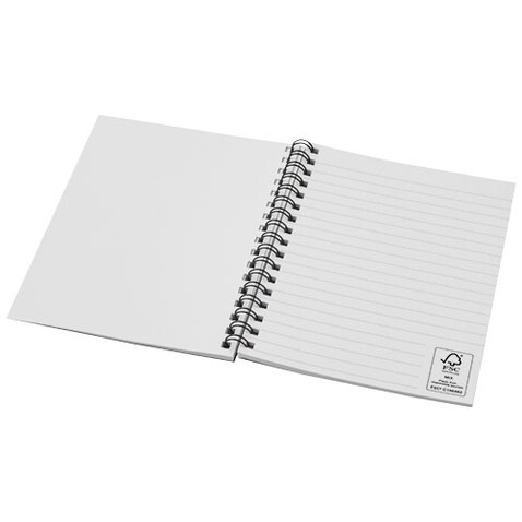 Desk-Mate® A6 farbiges Notizbuch mit Spiralbindung, schwarz bedrucken, Art.-Nr. 21018890 Desk-Mate® A6 farbiges Notizbuch mit Spiralbindung, schwarz bedrucken, Art.-Nr. 21018890