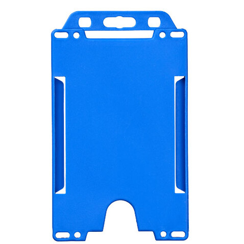 Pierre Kartenhalter aus recyceltem Kunststoff, blau bedrucken, Art.-Nr. 21019452 Pierre Kartenhalter aus recyceltem Kunststoff, blau bedrucken, Art.-Nr. 21019452