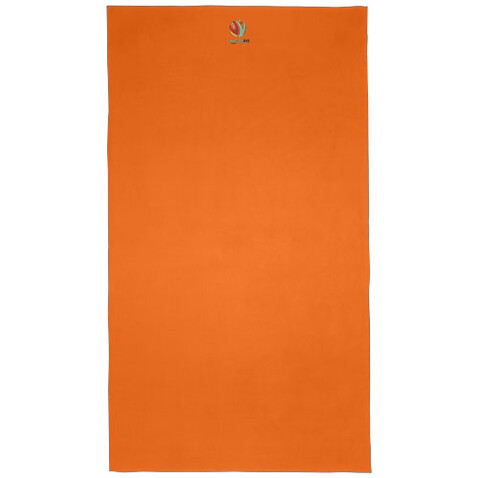 Pieter ultraleichtes und schnell trocknendes GRS Handtuch 100 × 180 cm, orange bedrucken, Art.-Nr. 11332431