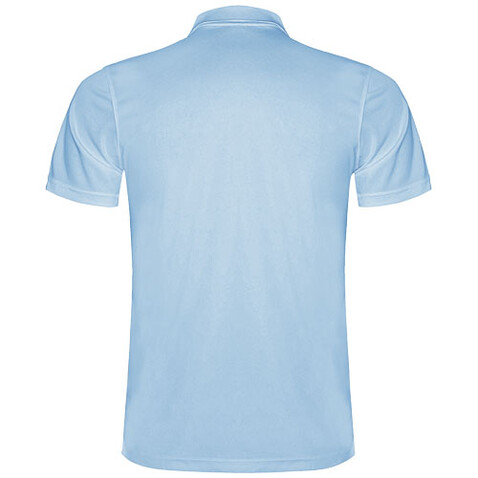 Monzha Sport Poloshirt für Kinder, himmelblau bedrucken, Art.-Nr. K04042HD