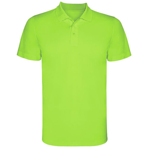 Monzha Sport Poloshirt für Kinder, Lime / Green Lime bedrucken, Art.-Nr. K04042XD
